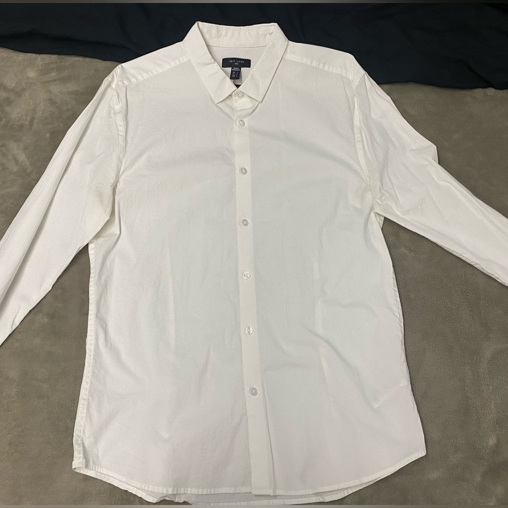 New Look Dress Shirt in White